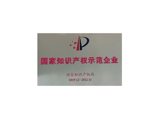 國家知識產權示范企業